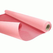 Papier kraft duo rose poudré/fuchsia 0,80x40 m