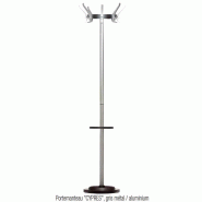 Porte - manteaux design unilux - cypres - argent