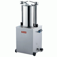 Poussoir hydraulique vertical en inox 35 litres poussoir a viande b... - PBSH-35C