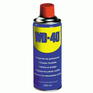 WD-40 multifonctions - Élimine l'humidité, anti-corrosion, lubrifiant sans silicone - 200 ml