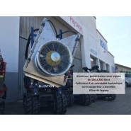 Atomiseur pulvérisateur pour vignes de 100 à 200 litres - Sur transporteur à chenilles 65cm de largeur Atomiseur pulvérisateur pour vignes de 100 à 200 litres - Sur transporteur à chenilles 65cm de largeur