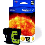 Cartouche Brother LC980Y jaune pour imprimantes jet d'encre Cartouche Brother LC980Y jaune pour imprimantes jet d'encre