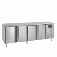 Congélateur d'encas de comptoir 4 portes - 460 L | Tefcold - SK6410BT