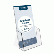 Europel Porte-brochures 1/3 A4  - 10 pièces - plastique 350070-10