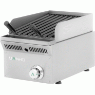 Grill pierre de lave à gaz grille en acier bleui| 1 grille  Mainho ELB31GN