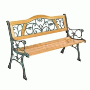 Helloshop26 - Banc bois et fonte meuble de jardin 124 cm 2208148 - 3000126981303 Helloshop26 - Banc bois et fonte meuble de jardin 124 cm 2208148 - 3000126981303