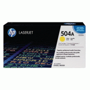 HP CE252A Jaune Cartouche de Toner ORIGINALE - 504A - jaune CE252A