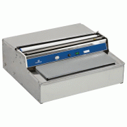 Machine d'emballage inox à poser - avec rouleau max 400 mm et ... - PFGZ0016/E