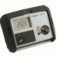 MESUREUR DE TERRE DIGITAL 2 & 3 FILS - 0.01OHMS À 2KOHMS ALIM.PAR PILES IP54 MESUREUR DE TERRE DIGITAL 2 & 3 FILS - 0.01OHMS À 2KOHMS ALIM.PAR PILES IP54