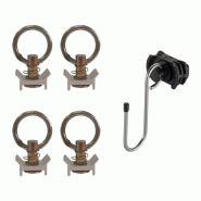 Pack 4 pions aéro simples + 1 pion à crochet_0