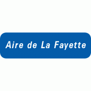 Panneau directionnel E34c - Entrée aire autoroutière - Gamme Innov - WP Signalisation Panneau directionnel E34c - Entrée aire autoroutière - Gamme Innov - WP Signalisation