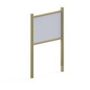 Planimètre classique - Panneau en bois CTBX avec poteaux ronds - Dimensions 800x1000 mm Planimètre classique - Panneau en bois CTBX avec poteaux ronds - Dimensions 800x1000 mm