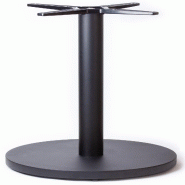 Proloisirs Pied No Rock Lunar Auto Stabilisant Abattant Acier Rd53 cm X 71,5 cm - Noir - noir acier NR0008