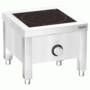 Réchaud électrique à induction 1 foyer 5 kw triphasé - 7505.0105 - ... - 7505.0105