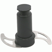 Rotor Sammic avec lames perforées pour blancs d'oeufs, mayonnaise - Lame de coupe compacte - Compatible CK-241 / CK-24V / K-41 / KE-4V - métal 2059752