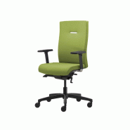 Siège de bureau Voyager - Mécanisme synchrone - Accoudoirs réglables 2D - Réglage de l'assise en profondeur - Piètement noir ou aluminium - 5 coloris disponibles Siège de bureau Voyager - Mécanisme synchrone - Accoudoirs réglables 2D - Réglage de l'assise en profondeur - Piètement noir ou aluminium - 5 coloris disponibles