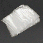 ​​​​​​​Lot de 100 sacs sous vide (L)300 × (P)200 × (H)20 mm, compostables et biodégradables