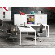 Bureau individuel pietement cadre Bureau individuel pietement cadre