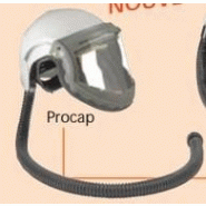 Casque dappareil respiratoire procap