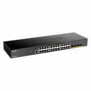 D-Link DGS-1250-28X/E Switch 440mm D-Link DGS-1250-28X         4*SFP+/24*GE retail - noir DGS-1250-28X/E