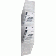 Durable Présentoir mural FLEXIBOXX 12 A4, pour documents A4, transparent - transparent 1709763400