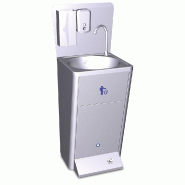 FRICOSMOS COMERCIAL ALFER - Lave-mains intégré. Bouton poussoir au sol. Modèle 061414 - inox LMFRI011