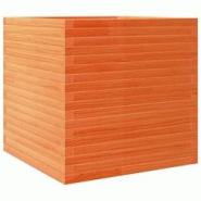 Helloshop26 - Jardinière bac lit surélevé plantes fleurs terrasse jardin cire 70 x 70 x 68,5 cm bois de pin massif marron 02_0038494 - 3000217702602 Helloshop26 - Jardinière bac lit surélevé plantes fleurs terrasse jardin cire 70 x 70 x 68,5 cm bois de pin massif marron 02_0038494 - 3000217702602
