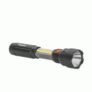 Lampe LED Torche magnetique extensible 3W - 100 à 180 lumens - Super LED et LED COB (piles inclues) ASLO - noir 3701107756339 Lampe LED Torche magnetique extensible 3W - 100 à 180 lumens - Super LED et LED COB (piles inclues) ASLO - noir 3701107756339