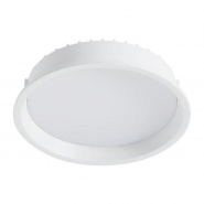 Plafonnier encastré au plafond calypso2 ip44 led smd 24w blanc 3000k - 2310 lm