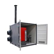 Power-box - Conteneur chaufferie amovible avec chaudière biomasse