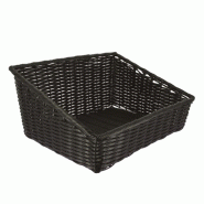 Présentoir polypropylène noir Bacplast 50x40 - Présentoir polypropylène noir Bacplast 50x40 -