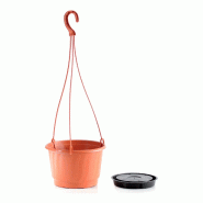 Prosperplast - Jardinière suspendue PRO 3,2 L - 21x21x13,5 cm, coloris Terre cuite - orange plastique polypropylène ZA4263