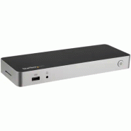 Station d'Accueil USB C - Double àÉcran HDMI & DisplayPort 4K 30Hz - Dock USB Type-C pour PC Portable