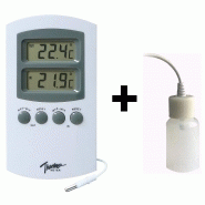 Thermomètre - température intérieur - extérieur #2906tm/111lm