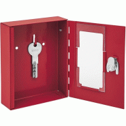 WEDO Boîte pour clé de secours, couleur rouge - 4003801789620
