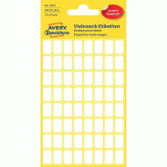 AVERY 6 étiquettes multi-usages blanches, format 98 x 51 mm (6 feuilles / cdt) - 3047
