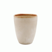 Bazar Bizar Tasse en grès 9x10x10 cm blanc - Lot de 6 - blanc Grès POCE054W-M-MTR6