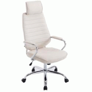 CLP Fauteuil de bureau Rako tissu Beige - beige textile 1916254105 CLP Fauteuil de bureau Rako tissu Beige - beige textile 1916254105