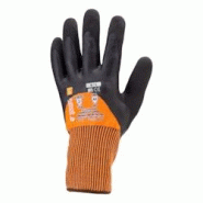 Coverguard - Gants anti-coupures en milieu humide coupure D avec double enduction latex EUROCUT L400 (Pack de 5) Orange Taille 7 - orange 545056404060 Coverguard - Gants anti-coupures en milieu humide coupure D avec double enduction latex EUROCUT L400 (Pack de 5) Orange Taille 7 - orange 545056404060