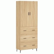 Helloshop26 - Buffet bahut commode armoire meuble de rangement organisateur cuisine salle de séjour salon haut sonoma 69,5 x 34 x 02_0034137 - 300021 Helloshop26 - Buffet bahut commode armoire meuble de rangement organisateur cuisine salle de séjour salon haut sonoma 69,5 x 34 x 02_0034137 - 300021