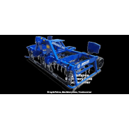 Herse émousseuse et régénérateur de prairie avec rouleau Cambridge - Landstal LST GRASSER 600_1