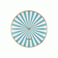 Horloge en métal Candy Swirl Dome turquoise Karlsson - 8714302751240 Horloge en métal Candy Swirl Dome turquoise Karlsson - 8714302751240