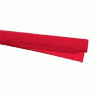 Nappe en papier damassé rouge - Rouleau 1,20x50m