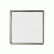Nordlux Plafonnier OJA 29 | 3000/4000K | 3-Step Moodmaker™ Matière plastique Brossé Nickel, H.2.5 - IP20 - LED Module / Intérieur - gris 5704924002175