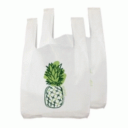 Pfpsc1704  - sacs bretelle ananas 21x7x40 cm expansé 50 mc- bellepharma