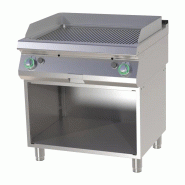 Plaque de cuisson nervurée avec soubassement RM - FTR 780 G - RM Gastro - 0615402603249