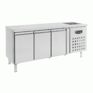 700 Table réfrigérée plonge 3 portes- 7450.0215 COMBISTEEL - 7450.0215 700 Table réfrigérée plonge 3 portes- 7450.0215 COMBISTEEL - 7450.0215