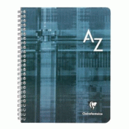 Clairefontaine Lot de 10 Répertoire Metric 17x22, 100p./50 feuilles 90 g/m² reliure intégrale, quadrillé 5x5 - 3329680894905