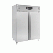 Congélateur en acier inox 2 portes l1360 négative 7450.0078 COMBISTEEL