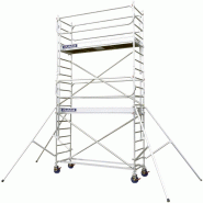 Echafaudage roulant alu - docker 85 - long. 2m54 - larg. 0m85 - gc monobloc - DUARIB ld | 7125022_0